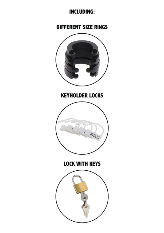 Bestel: Chastity Cock Cage Silicone Small - bij Happytoys.nl, happytoys.be, Happytoys.ae: erotische sex webshop | liever Happy dan Easy ⭐⭐⭐⭐⭐