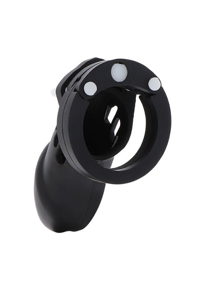 Bestel: Chastity Cock Cage Silicone Large by Hidden Desire Extreme - bij Happytoys.nl, happytoys.be, Happytoys.ae: erotische sex webshop | liever Happy dan Easy ⭐⭐⭐⭐⭐