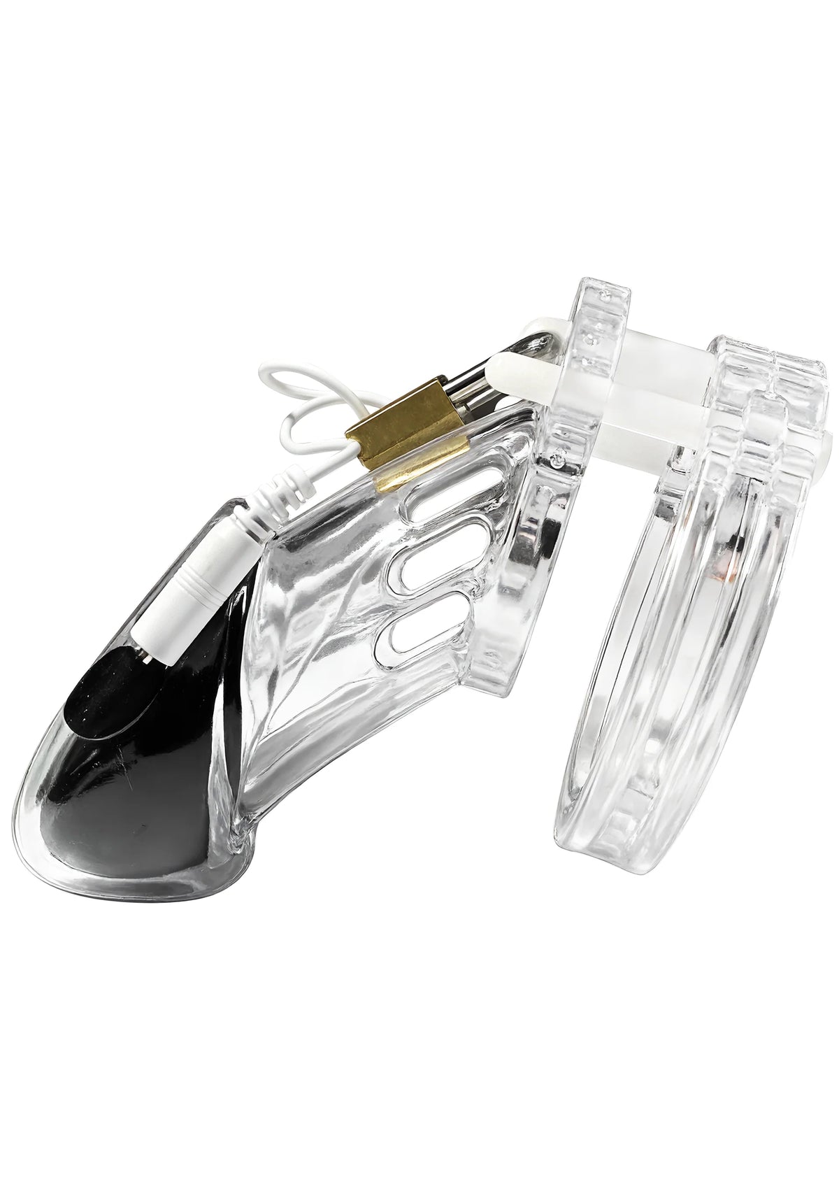 Bestel: Electro Cock Cage by Hidden Desire - bij Happytoys: de erotische sex webshop | liever Happy dan Easy ⭐⭐⭐⭐⭐