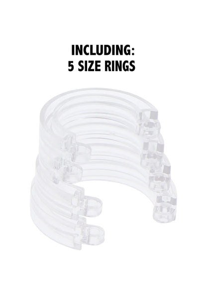 Bestel: Electro Cock Cage by Hidden Desire - bij Happytoys: de erotische sex webshop | liever Happy dan Easy ⭐⭐⭐⭐⭐