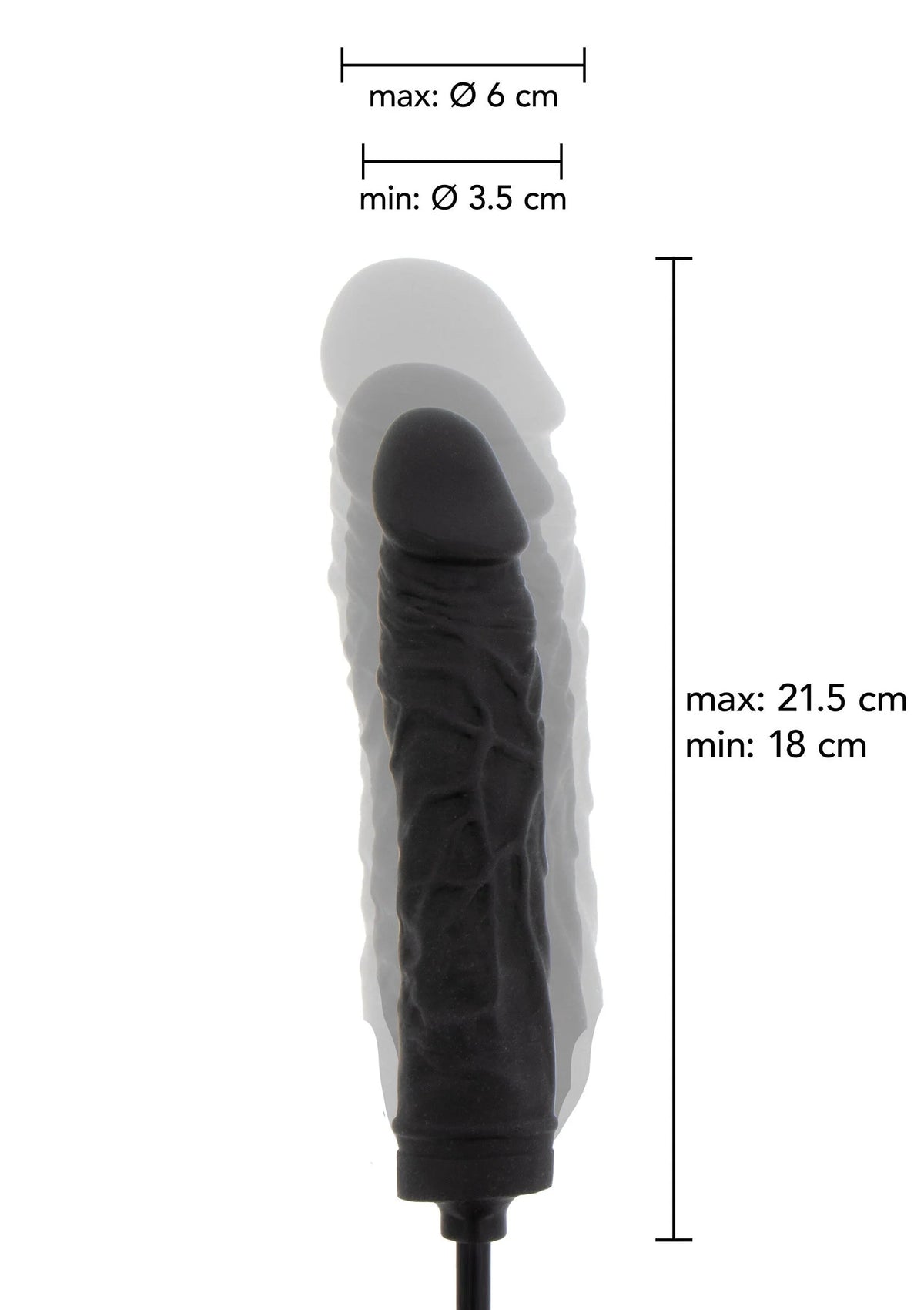 Bestel: Inflatable Dong Advanced by Hidden Desire Extreme - bij Happytoys: de erotische sex webshop | liever Happy dan Easy ⭐⭐⭐⭐⭐