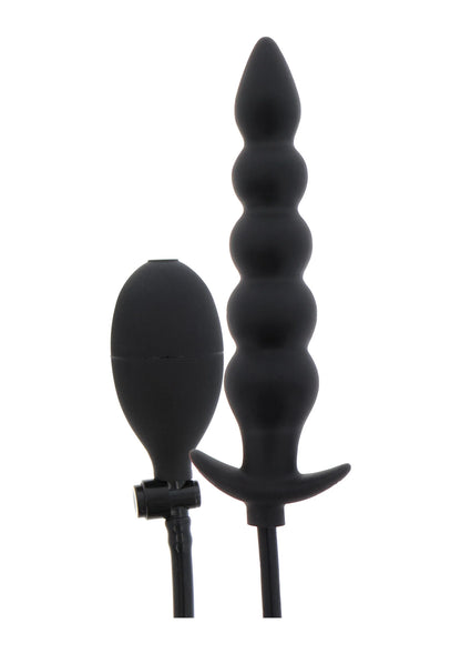 Bestel: Inflatable Ribbed Plug Advance by Hidden Desire Extreme - bij Happytoys: de erotische sex webshop | liever Happy dan Easy ⭐⭐⭐⭐⭐ - Default Title - 16855 - BLACK