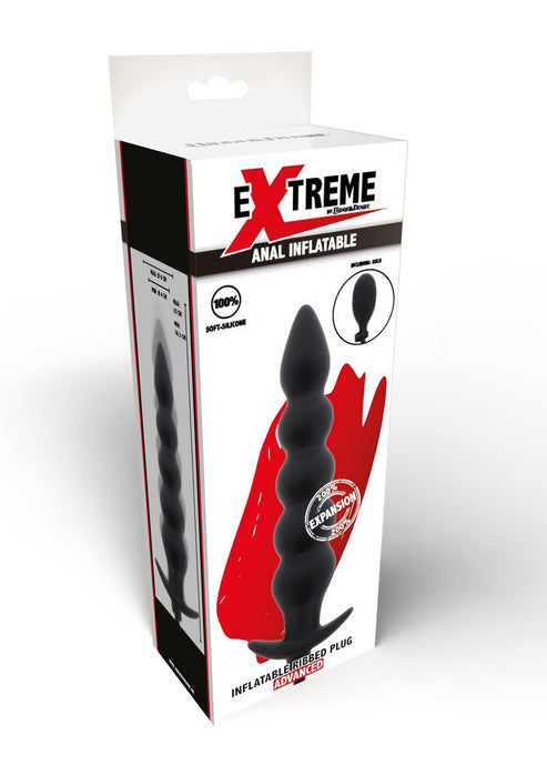 Bestel: Inflatable Ribbed Plug Advance by Hidden Desire Extreme - bij Happytoys: de erotische sex webshop | liever Happy dan Easy ⭐⭐⭐⭐⭐