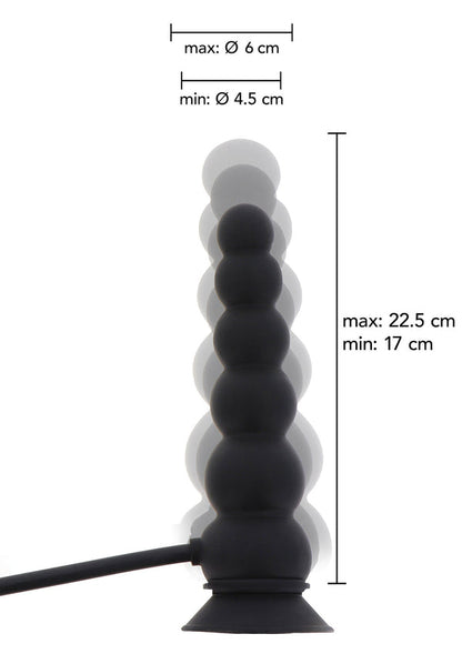Bestel: Inflatable Suction Plug Butt Plug Expert by Hidden Desire Extreme - bij Happytoys: de erotische sex webshop | liever Happy dan Easy ⭐⭐⭐⭐⭐