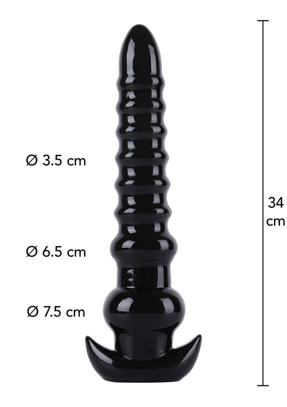 Bestel: Anal Drill 34 cm by Hidden Desire - bij Happytoys.nl, happytoys.be, Happytoys.ae: erotische sex webshop | liever Happy dan Easy ⭐⭐⭐⭐⭐ - Default Title - 16876 - BLACK