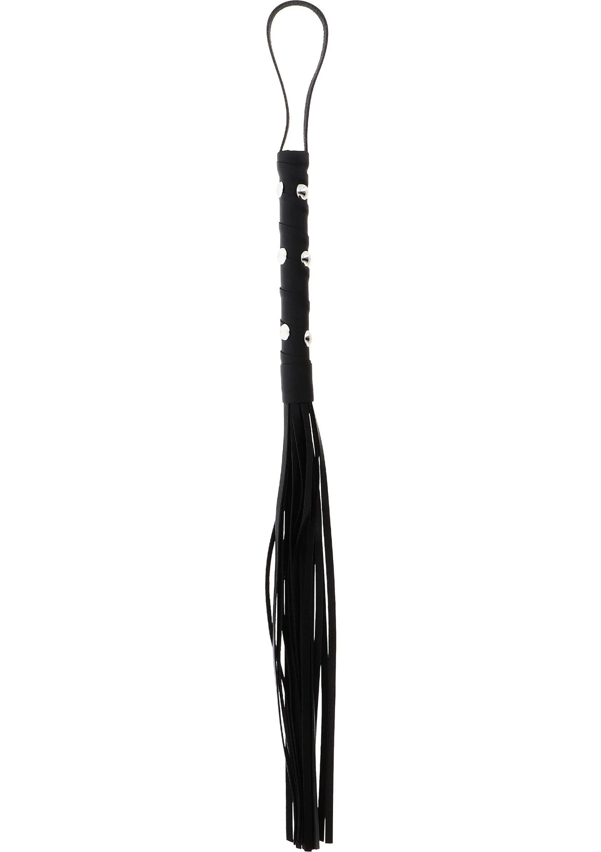 Bestel: Extreme Short Studded Flogger Whip by Hidden Desire - bij Happytoys.nl, happytoys.be, Happytoys.ae: erotische sex webshop | liever Happy dan Easy ⭐⭐⭐⭐⭐