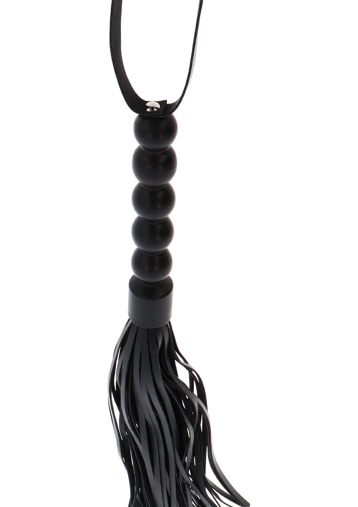 Bestel: Short Beaded Flogger Whip by Hidden Desire - bij Happytoys.nl, happytoys.be, Happytoys.ae: erotische sex webshop | liever Happy dan Easy ⭐⭐⭐⭐⭐