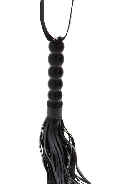 Bestel: Short Beaded Flogger Whip by Hidden Desire - bij Happytoys.nl, happytoys.be, Happytoys.ae: erotische sex webshop | liever Happy dan Easy ⭐⭐⭐⭐⭐