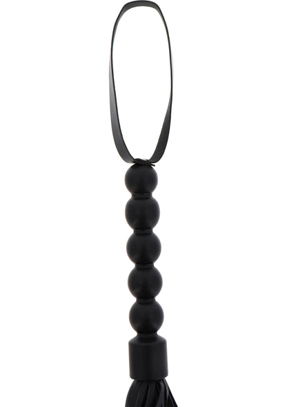 Bestel: Short Beaded Flogger Whip by Hidden Desire - bij Happytoys.nl, happytoys.be, Happytoys.ae: erotische sex webshop | liever Happy dan Easy ⭐⭐⭐⭐⭐