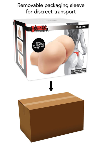 Bestel: Bangers Fat Ass Bimbo 8.5kg by Hidden Desire - bij Happytoys.nl, happytoys.be, Happytoys.ae: erotische sex webshop | liever Happy dan Easy ⭐⭐⭐⭐⭐