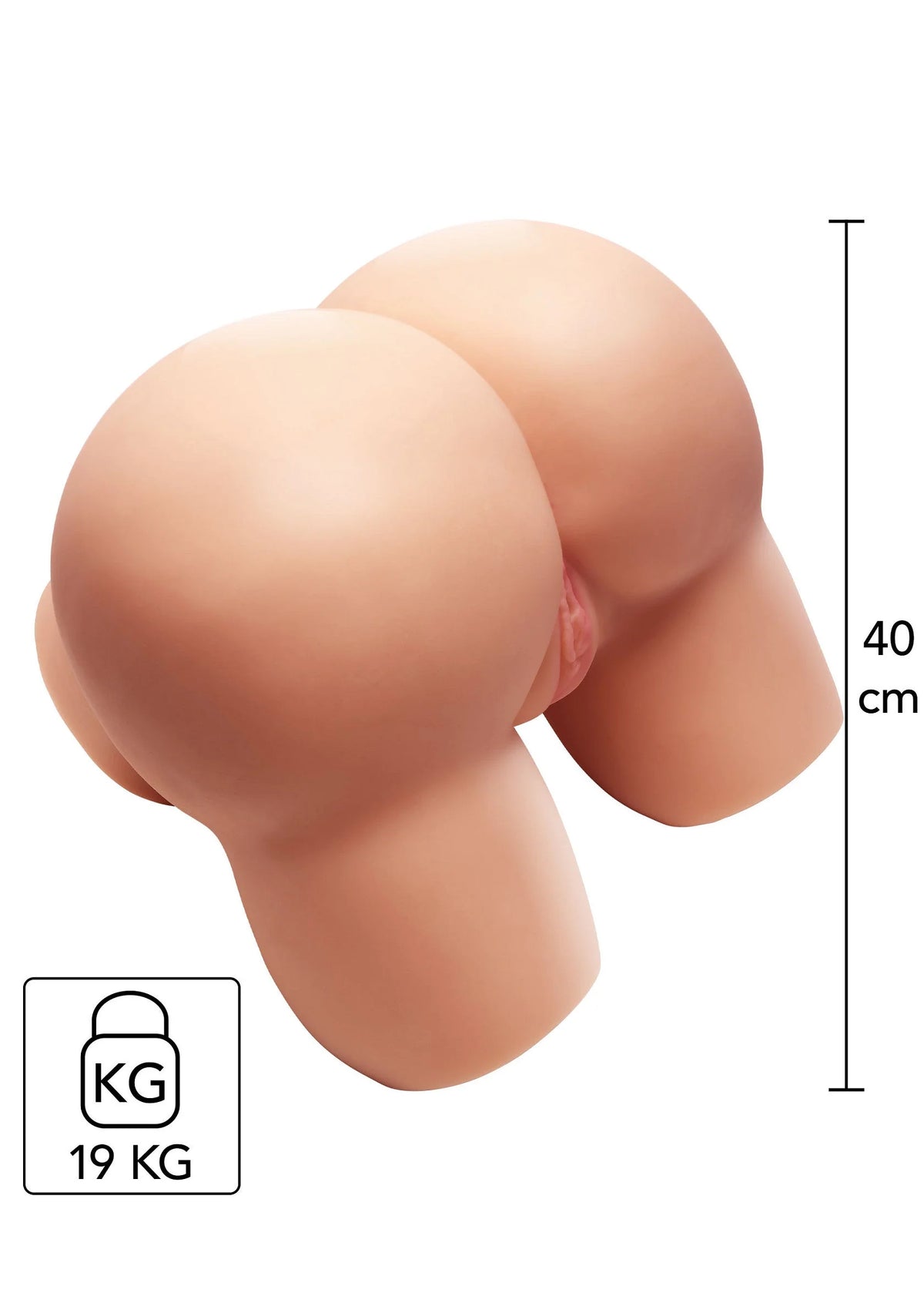 Bestel: Bangers Fabulous Fat Mega Ass 19kg by Hidden Desire - bij Happytoys.nl, happytoys.be, Happytoys.ae: erotische sex webshop | liever Happy dan Easy ⭐⭐⭐⭐⭐ - Default Title - 16928 - SKIN
