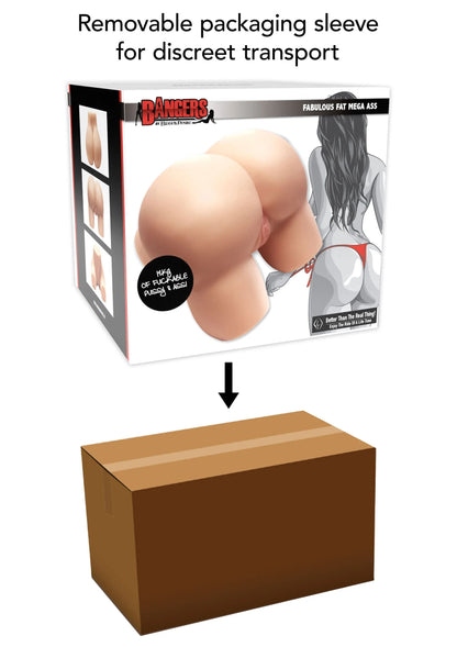 Bestel: Bangers Fabulous Fat Mega Ass 19kg by Hidden Desire - bij Happytoys.nl, happytoys.be, Happytoys.ae: erotische sex webshop | liever Happy dan Easy ⭐⭐⭐⭐⭐