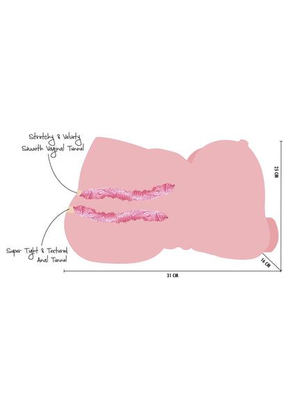 Bestel: Fat Fuck Queen 6 kg by Hidden Desire - bij Happytoys.nl, happytoys.be, Happytoys.ae: erotische sex webshop | liever Happy dan Easy ⭐⭐⭐⭐⭐