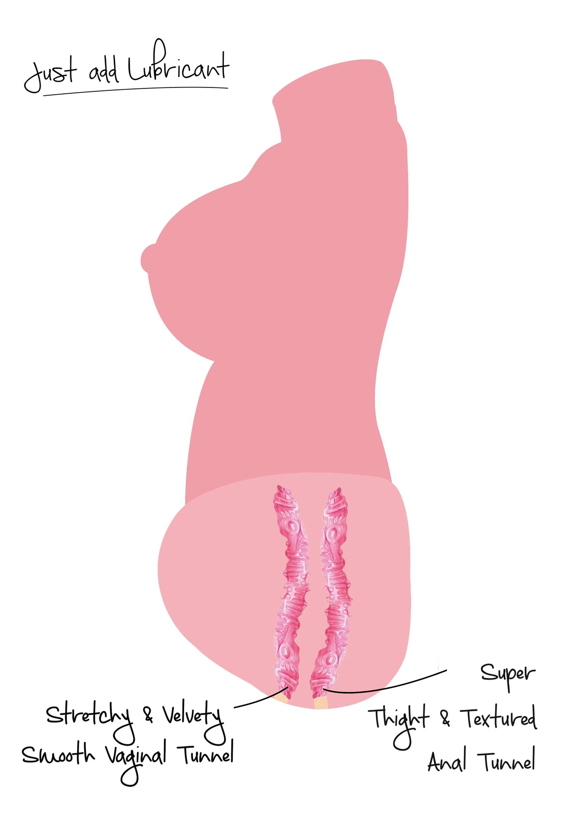 Bestel: Juicy Double D Sex Doll Torso 5.2 kg by Hidden Desire - bij Happytoys.nl, happytoys.be, Happytoys.ae: erotische sex webshop | liever Happy dan Easy ⭐⭐⭐⭐⭐