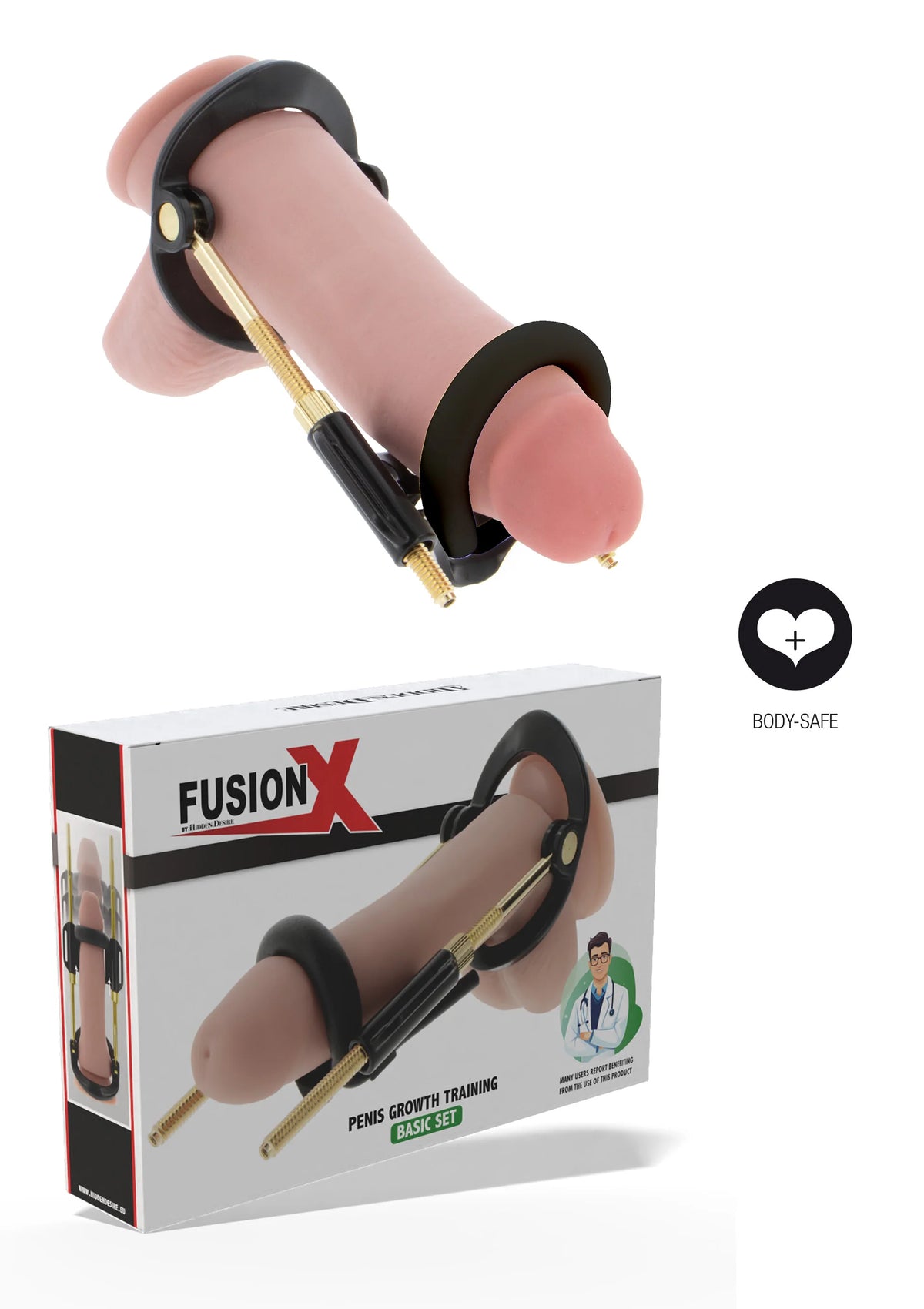 Bestel: Penis Growth Training Basic Set by Hidden Desire - bij Happytoys.nl, happytoys.be, Happytoys.ae: erotische sex webshop | liever Happy dan Easy ⭐⭐⭐⭐⭐