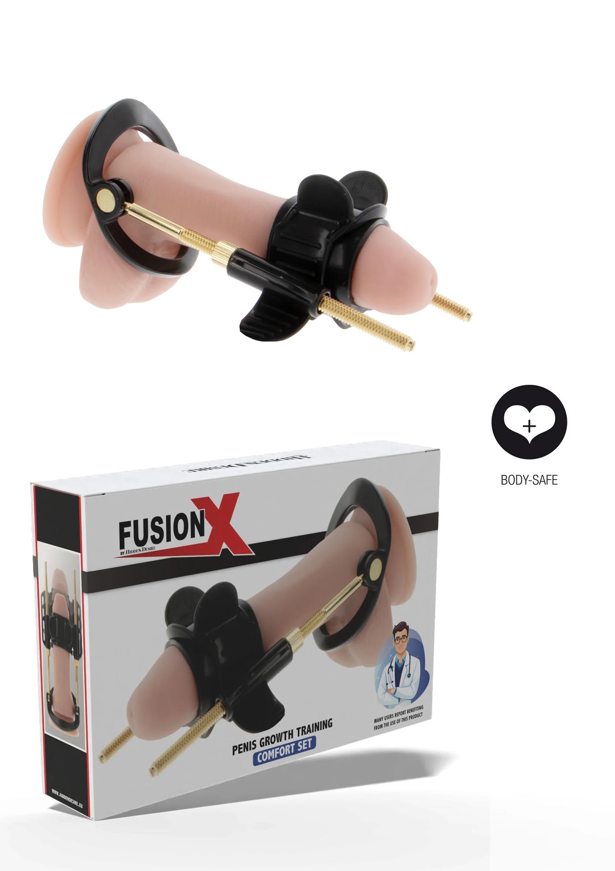 Bestel: Penis Growth Training Comfort Set by Hidden Desire Fusion - X - bij Happytoys: de erotische sex webshop | liever Happy dan Easy ⭐⭐⭐⭐⭐