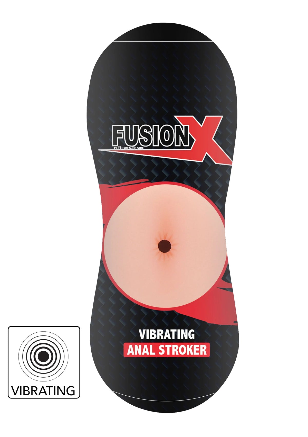 Bestel: Fusion Vibrating Stroker Ass by Hidden Desire - bij Happytoys: de erotische sex webshop | liever Happy dan Easy ⭐⭐⭐⭐⭐