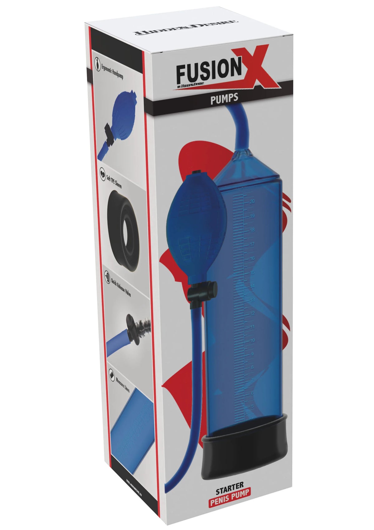 Bestel: Fusion Starter Penis Pump Black by Hidden Desire - bij Happytoys.nl, happytoys.be, Happytoys.ae: erotische sex webshop | liever Happy dan Easy ⭐⭐⭐⭐⭐