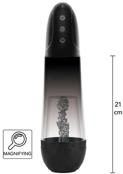 Bestel: Automatic Magnify Penis Pump by Hidden Desire - bij Happytoys.nl, happytoys.be, Happytoys.ae: erotische sex webshop | liever Happy dan Easy ⭐⭐⭐⭐⭐ - Default Title - 16965 - BLACK