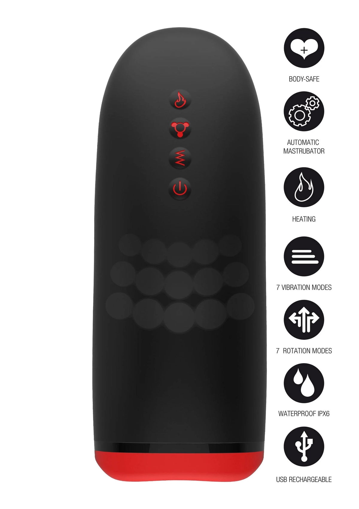 Bestel: Beaded Tongue Masturbator by Hidden Desire - bij Happytoys.nl, happytoys.be, Happytoys.ae: erotische sex webshop | liever Happy dan Easy ⭐⭐⭐⭐⭐