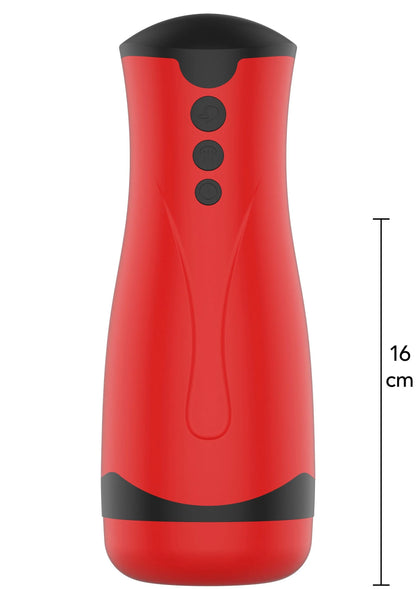 Bestel: Super Suction Masturbator by Hidden Desire - bij Happytoys.nl, happytoys.be, Happytoys.ae: erotische sex webshop | liever Happy dan Easy ⭐⭐⭐⭐⭐ - Default Title - 16967 - RED