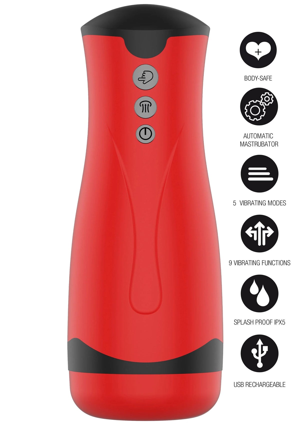 Bestel: Super Suction Masturbator by Hidden Desire - bij Happytoys.nl, happytoys.be, Happytoys.ae: erotische sex webshop | liever Happy dan Easy ⭐⭐⭐⭐⭐
