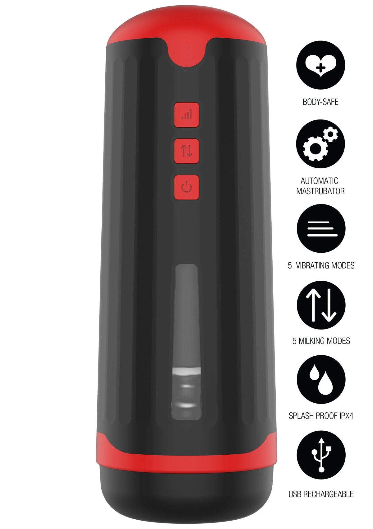 Bestel: Fusion X Milking Master Masturbator by Hidden Desire - bij Happytoys.nl, happytoys.be, Happytoys.ae: erotische sex webshop | liever Happy dan Easy ⭐⭐⭐⭐⭐