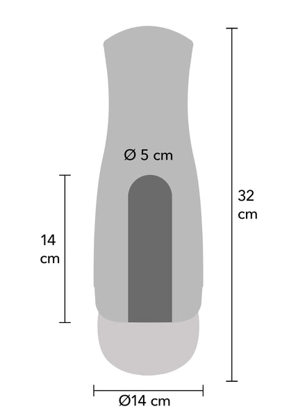 Bestel: Super Suction Nutbuster Triple Masturbator by Hidden Desire - bij Happytoys: de erotische sex webshop | liever Happy dan Easy ⭐⭐⭐⭐⭐