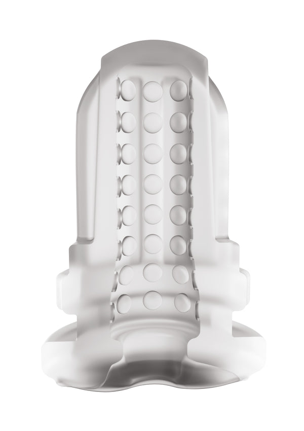 Bestel: Deep Squeeze Nutbuster Triple Masturbator by Hidden Desire Fusion X - bij Happytoys: de erotische sex webshop | liever Happy dan Easy ⭐⭐⭐⭐⭐