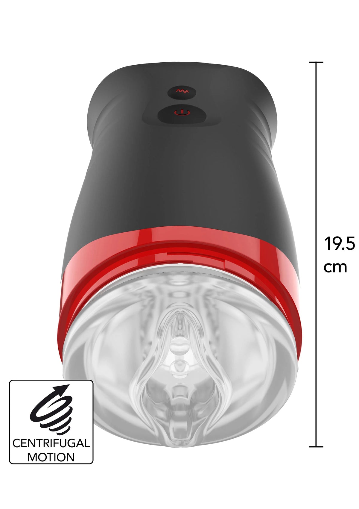 Bestel: Quantum Cyclone Masturbator by Hidden Desire Fusion X - bij Happytoys: de erotische sex webshop | liever Happy dan Easy ⭐⭐⭐⭐⭐ - Default Title - 16976 - BLACK