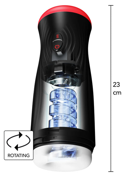 Bestel: Vortex Thrust Masturbator by Hidden Desire - bij Happytoys: de erotische sex webshop | liever Happy dan Easy ⭐⭐⭐⭐⭐ - Default Title - 16977 - BLACK