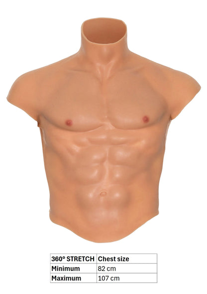 Bestel: Silicone Torso Pecs and Abs by Hidden Desire - bij Happytoys.nl, happytoys.be, Happytoys.ae: erotische sex webshop | liever Happy dan Easy ⭐⭐⭐⭐⭐