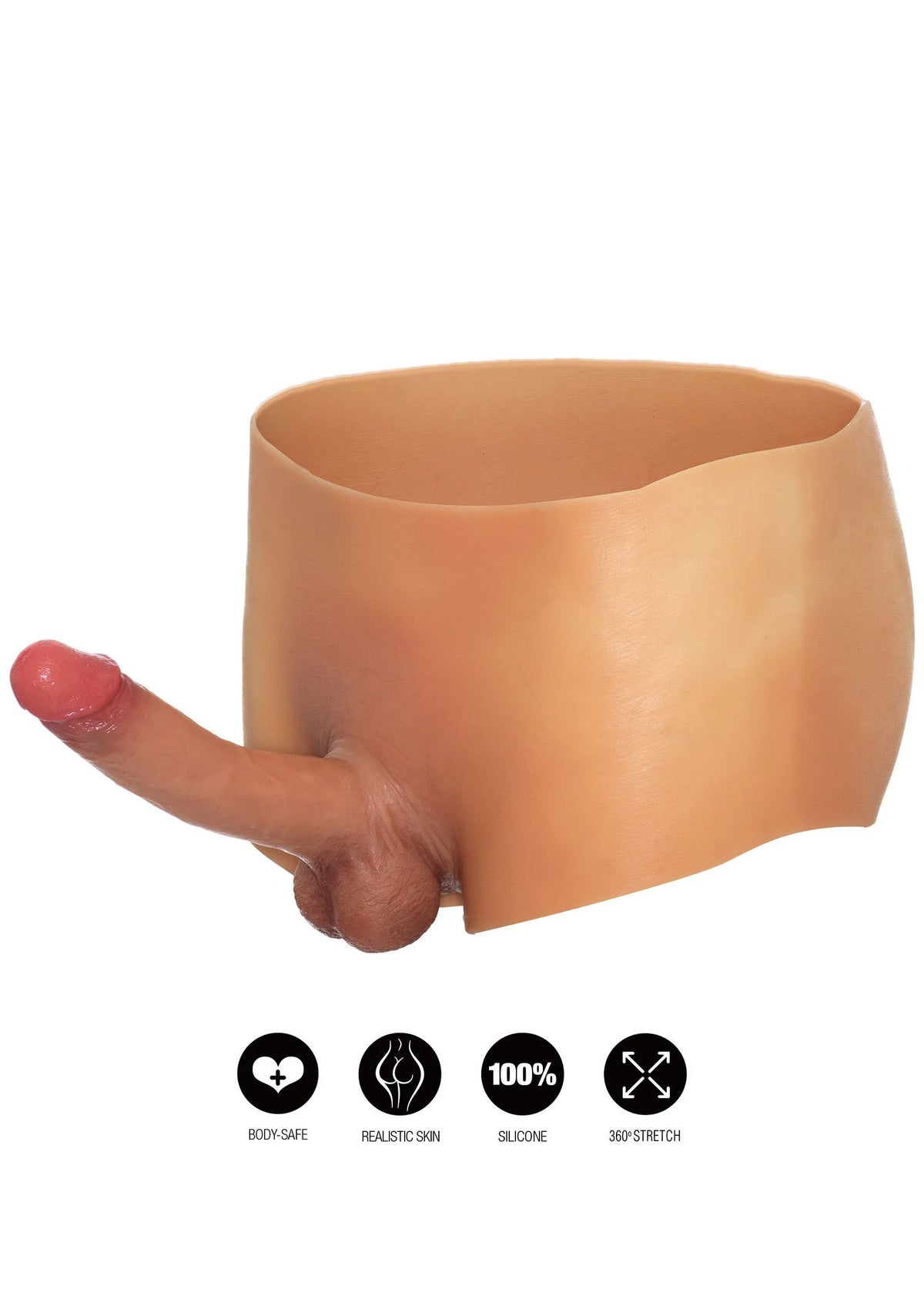 Bestel: Penis Boxershort L 18 cm Dildo by Hidden Desire - bij Happytoys.nl, happytoys.be, Happytoys.ae: erotische sex webshop | liever Happy dan Easy ⭐⭐⭐⭐⭐