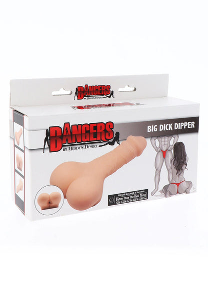 Bestel: Bangers Big Dick Dipper Masturbator by Hidden Desire - bij Happytoys.nl, happytoys.be, Happytoys.ae: erotische sex webshop | liever Happy dan Easy ⭐⭐⭐⭐⭐