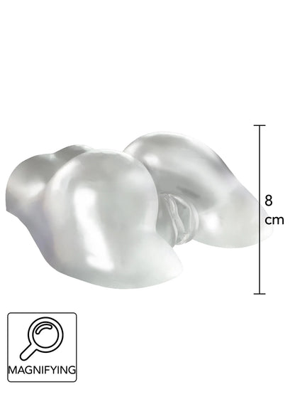 Bestel: See - Through Fuckable Pussy Masturbator by Hidden Desire Bangers - bij Happytoys.nl, happytoys.be, Happytoys.ae: erotische sex webshop | liever Happy dan Easy ⭐⭐⭐⭐⭐ - Default Title - 17055 - CLEAR
