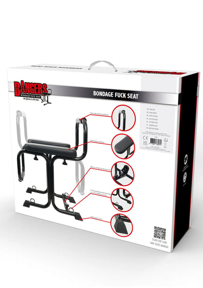 Bestel: Bangers Fuck Machines Bondage Fuck Seat by Hidden Desire - bij Happytoys.nl, happytoys.be, Happytoys.ae: erotische sex webshop | liever Happy dan Easy ⭐⭐⭐⭐⭐
