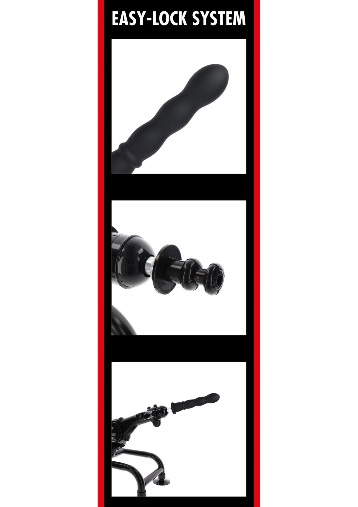 Bestel: Bangers Fuck Machines Wave Dong Easy - Lock 19 cm by Hidden Desire - bij Happytoys.nl, happytoys.be, Happytoys.ae: erotische sex webshop | liever Happy dan Easy ⭐⭐⭐⭐⭐