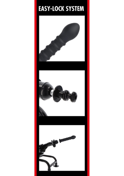 Bestel: Bangers Fuck Machines Ribbed Dong Easy - Lock 19 cm by Hidden Desire - bij Happytoys.nl, happytoys.be, Happytoys.ae: erotische sex webshop | liever Happy dan Easy ⭐⭐⭐⭐⭐
