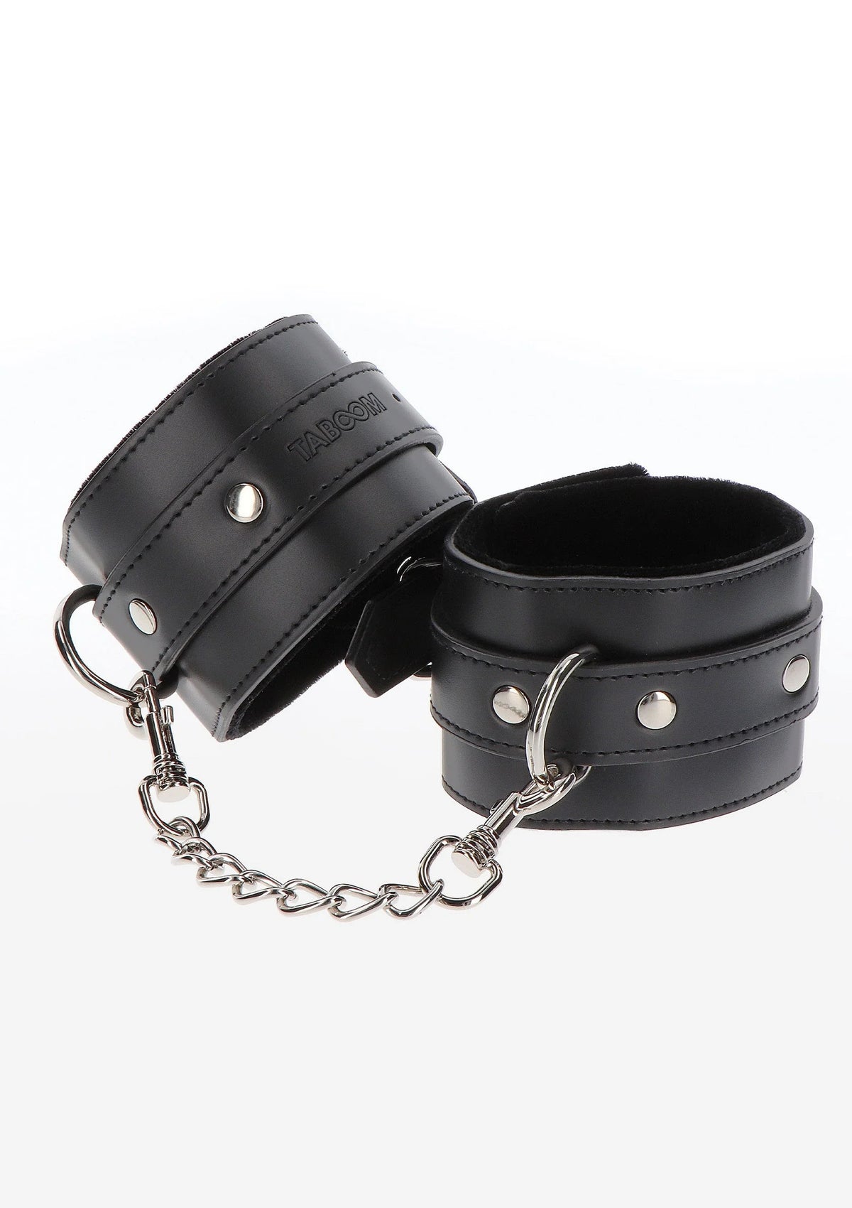 Bestel: Wrist Cuffs - bij Happytoys: de erotische sex webshop | liever Happy dan Easy ⭐⭐⭐⭐⭐ - Default Title - 17100 - BLACK