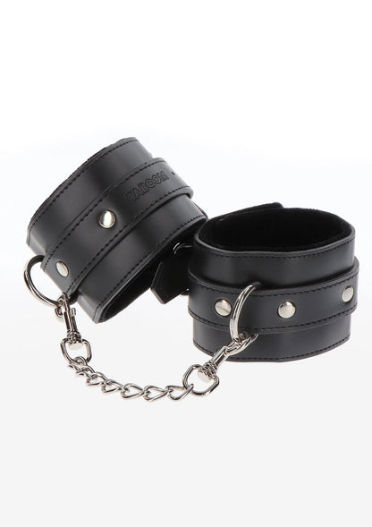 Bestel: Wrist Cuffs - bij Happytoys: de erotische sex webshop | liever Happy dan Easy ⭐⭐⭐⭐⭐ - Default Title - 17100 - BLACK