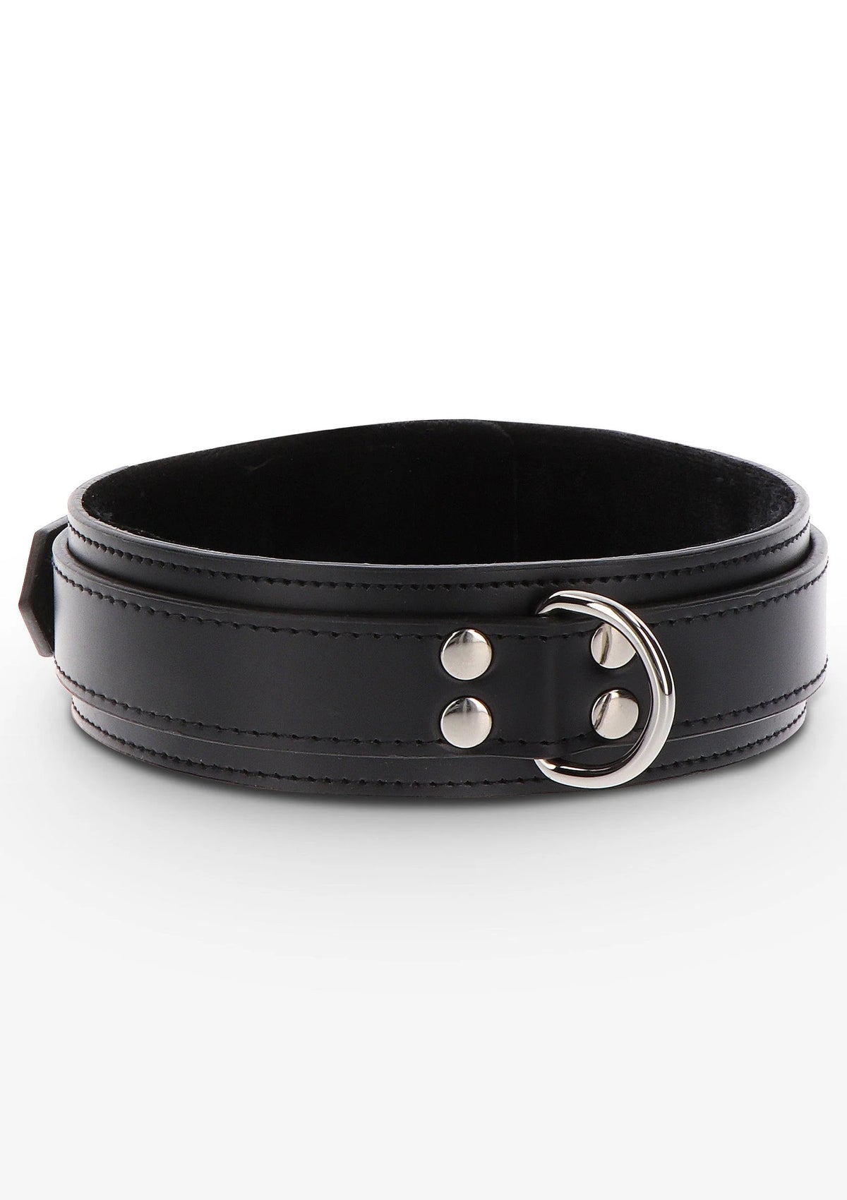 Bestel: Heavy D - Ring Collar - bij Happytoys.nl, happytoys.be, Happytoys.ae: erotische sex webshop | liever Happy dan Easy ⭐⭐⭐⭐⭐ - Default Title - 17103 - BLACK