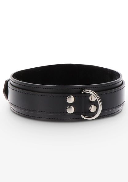Bestel: Heavy D - Ring Collar - bij Happytoys.nl, happytoys.be, Happytoys.ae: erotische sex webshop | liever Happy dan Easy ⭐⭐⭐⭐⭐ - Default Title - 17103 - BLACK