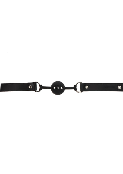 Bestel: Bondage Essentials Silicone Ball Gag by Taboom - bij Happytoys.nl, happytoys.be, Happytoys.ae: erotische sex webshop | liever Happy dan Easy ⭐⭐⭐⭐⭐