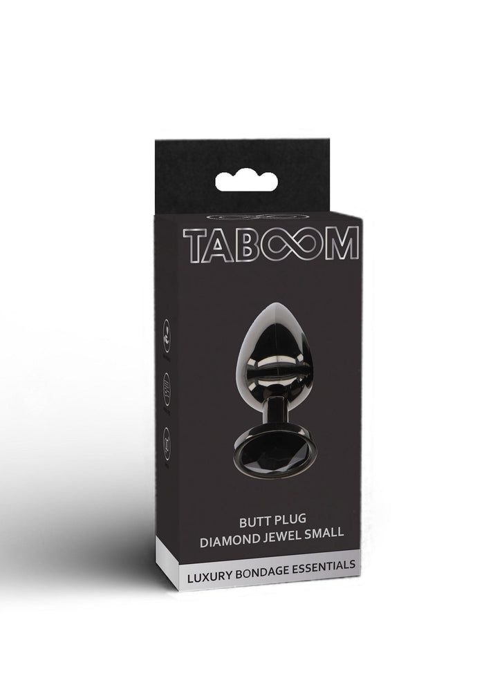 Bestel: Butt Plug With Diamond Jewel S - bij Happytoys: de erotische sex webshop | liever Happy dan Easy ⭐⭐⭐⭐⭐