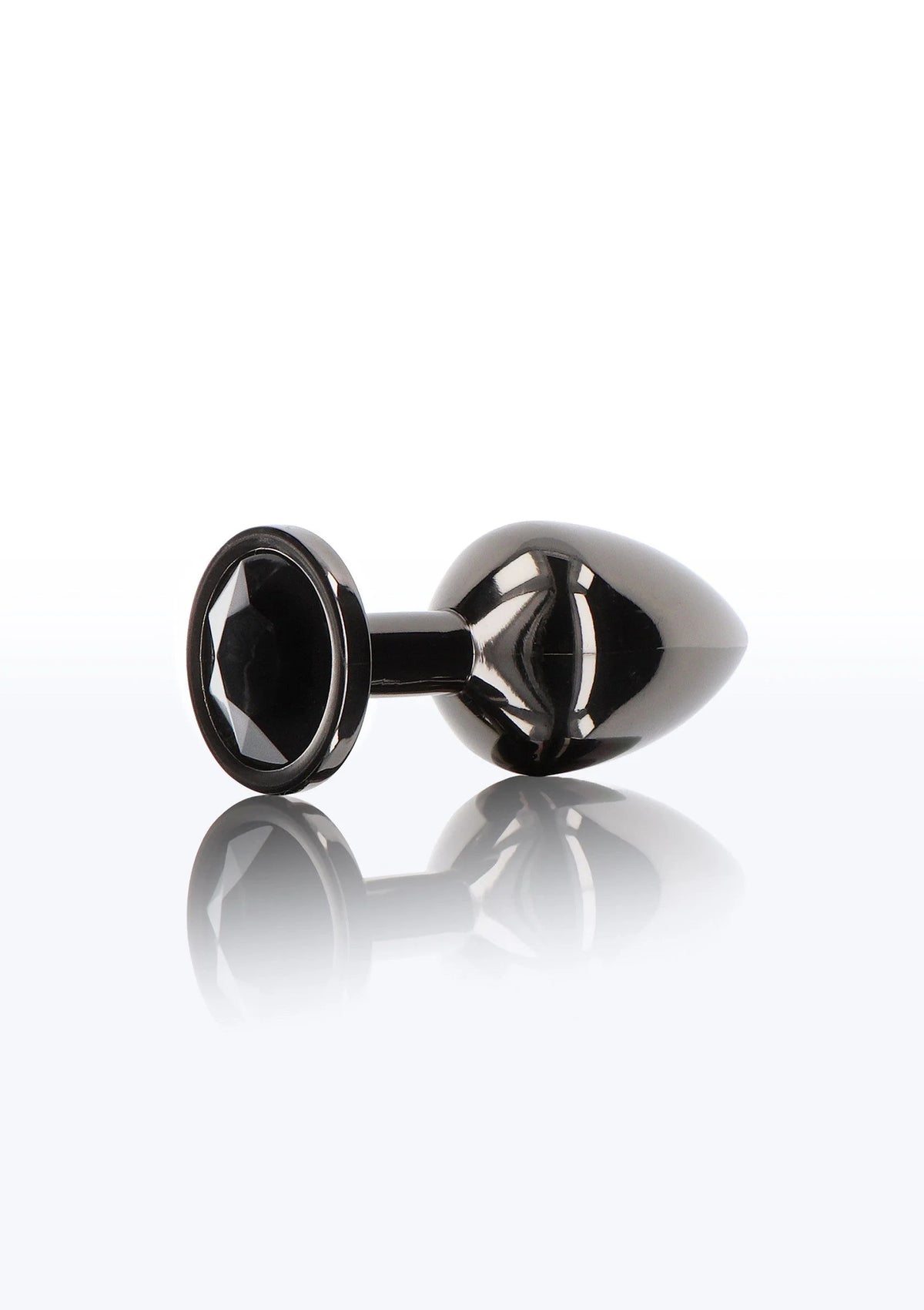 Bestel: Butt Plug With Diamond Jewel M - bij Happytoys.nl, happytoys.be, Happytoys.ae: erotische sex webshop | liever Happy dan Easy ⭐⭐⭐⭐⭐ - Default Title - 17117 - BLACK
