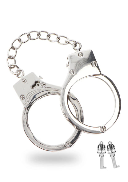 Bestel: Silver Plated BDSM Handcuffs by Taboom Luxury Bondage Essentials - bij Happytoys: de erotische sex webshop | liever Happy dan Easy ⭐⭐⭐⭐⭐