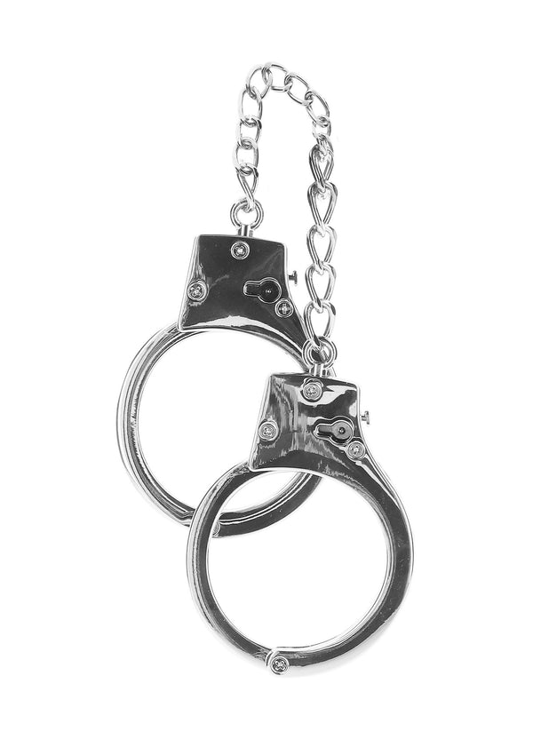 Bestel: Silver Plated BDSM Handcuffs by Taboom Luxury Bondage Essentials - bij Happytoys: de erotische sex webshop | liever Happy dan Easy ⭐⭐⭐⭐⭐