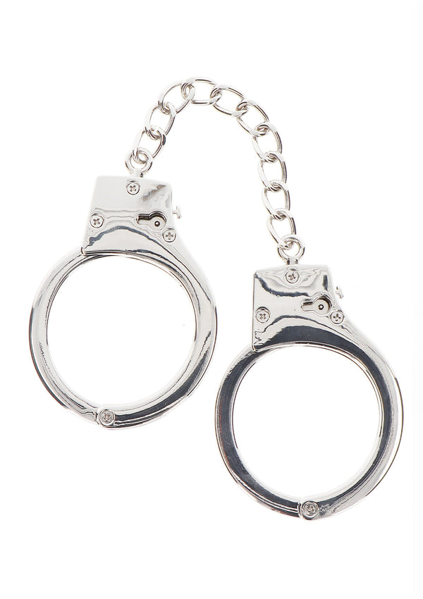 Bestel: Silver Plated BDSM Handcuffs by Taboom Luxury Bondage Essentials - bij Happytoys: de erotische sex webshop | liever Happy dan Easy ⭐⭐⭐⭐⭐