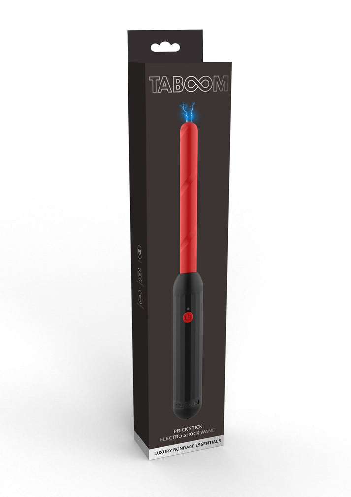 Bestel: Prick Stick Electro Shock Wand by Taboom Luxury Bondage Essentials - bij Happytoys: de erotische sex webshop | liever Happy dan Easy ⭐⭐⭐⭐⭐