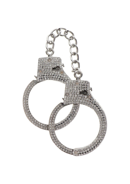 Bestel: Diamond Wrist Cuffs Silver - bij Happytoys.nl, happytoys.be, Happytoys.ae: erotische sex webshop | liever Happy dan Easy ⭐⭐⭐⭐⭐